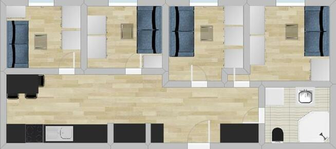 Do wynajęcia jasne 4 pokoje, Jasińskiego 30