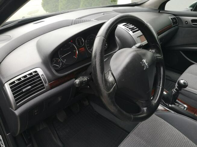 Peugeot 407 2.0 HDI 136KM Klimatronic Elektryka Parktronic Alu Salon Polska