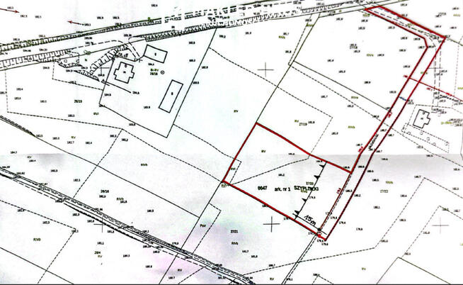 Działka 3001 m2 z warunkami zabudowy - Węgielnia