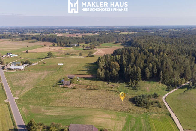 Działka 3001 m2 z warunkami zabudowy - Węgielnia