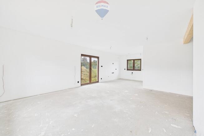 Dom w Miłkowie z widokiem na Śnieżkę