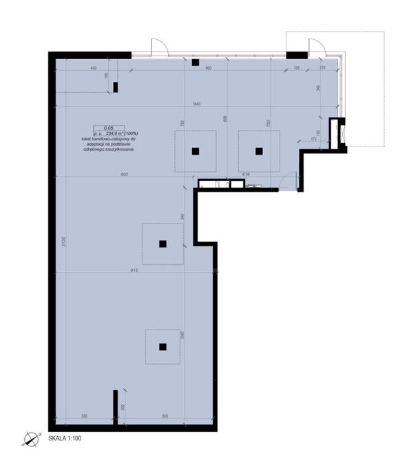 Dwa lokale/1 KW - Zainwestuj lub kup pod swój "B"