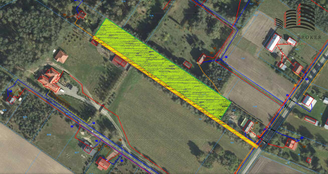 Działka budowlana Uciekajka gm. Ludwin,