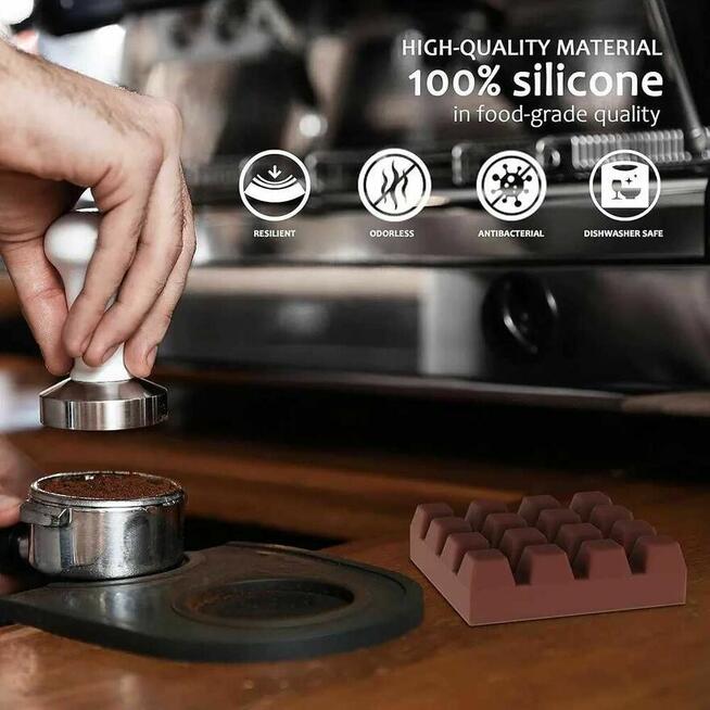 Mata Silikonowa do Ubijania Kawy do ekspresu Espresso Matte