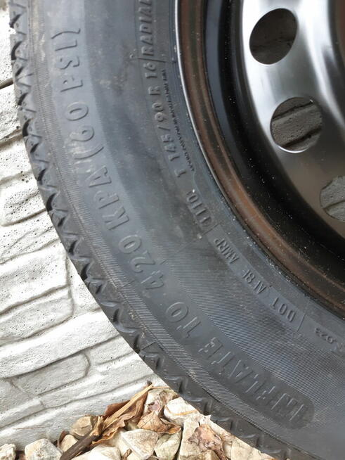 Koło dojazdowe zapasowe Continental 145/90R16 Nissan Renault