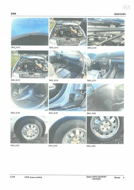 Syndyk sprzeda udział 1/2 - AUDI A4 (rok prod. 1995)