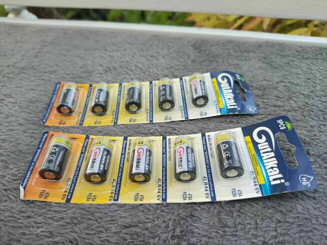 Baterie bateria alkaliczne 4LR44 6V do aparatu fotograficzny