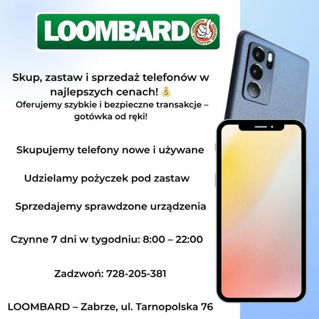SKUP/ SPRZEDAŻ/ ZASTAW