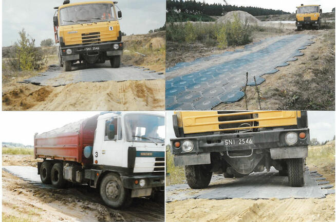 X-floor – Tymczasowe drogi z płyt modułowych