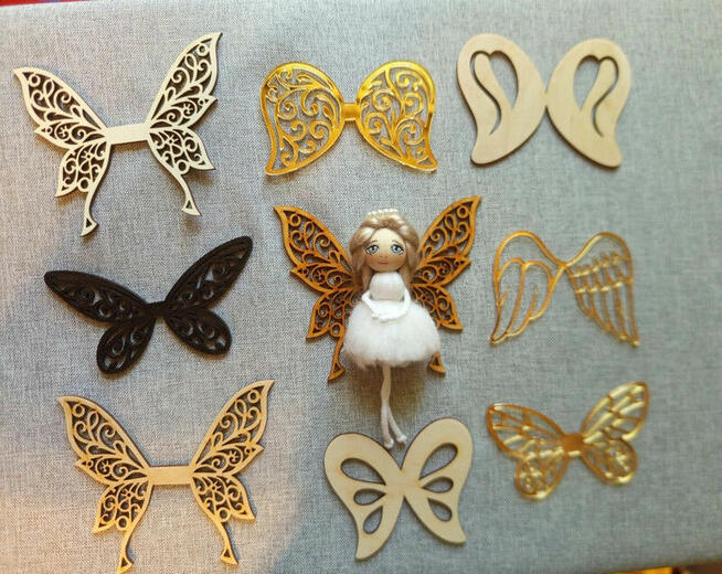 Skrzydełka do aniołków