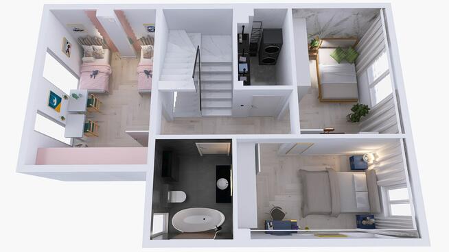 PROMOCJA - 3 kondygnacje użytkowe - 163.89 m² - JABŁONNA