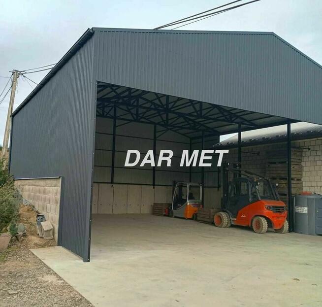 Hala Garaż Wiata Magazyn Konstrukcja Stalowa Dar Met