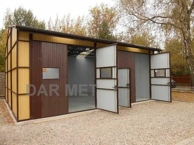 Hala Garaż Wiata Magazyn Konstrukcja Stalowa Dar Met