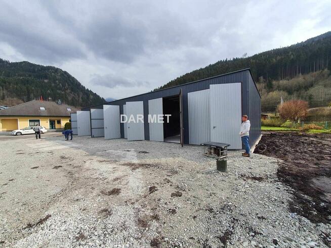 Hala Garaż Wiata Warsztat Konstrukcja Stalowa Dar Met