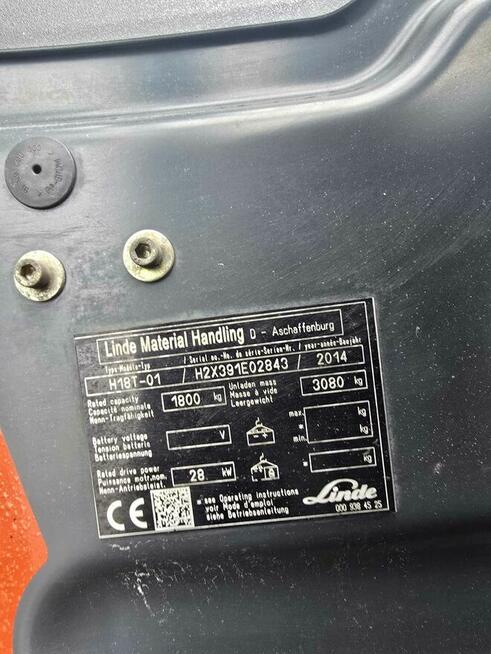 LINDE H18T-01 import Niemcy salon Linde