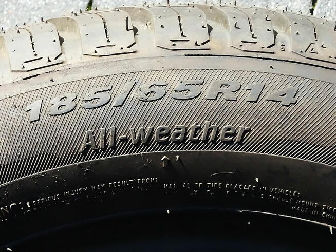 2 opony Nexen NBlue 4Season 185/65R14 86T całoroczne opony