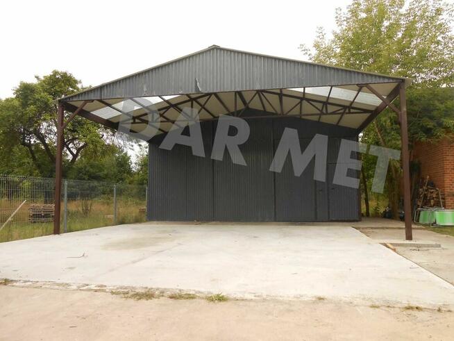 Hala Garaż Wiata Konstrukcja Stalowa Projekt Dar Met