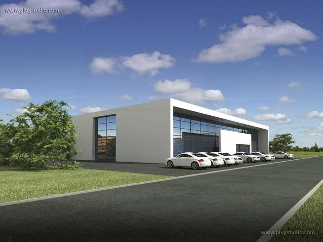 PS-BR-700-20 NOWOCZESNY BUDYNEK USŁUGOWY, BIUROWIEC, SKLEP