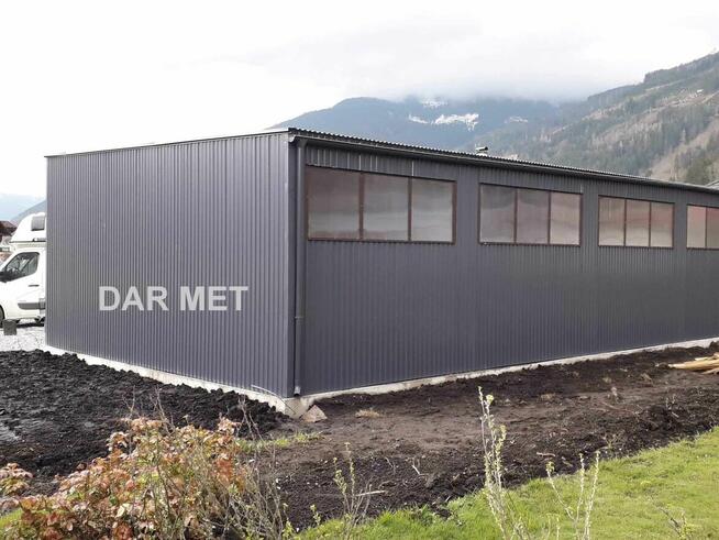 Hala Garaż Wiata Warsztat Konstrukcja Stalowa Dar Met