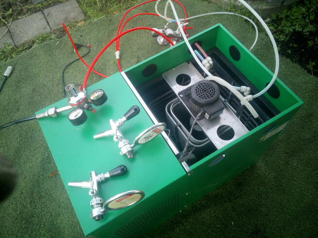 Chłodziarka do piwa + reduktor i nalewak