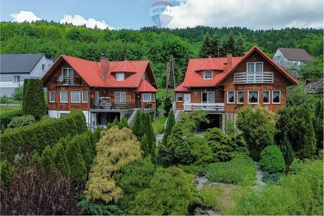 Willa Ponikiew Dom w stylu Kanadyjskim Beskid Mały