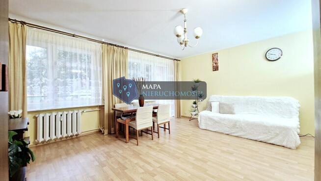 Słoneczne, dwustronne 37m2 na parterze Południe