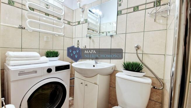 Słoneczne, dwustronne 37m2 na parterze Południe