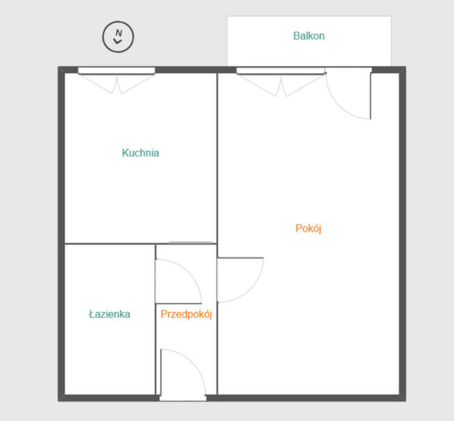 świetna lokalizacja, balkon, wolne od zaraz