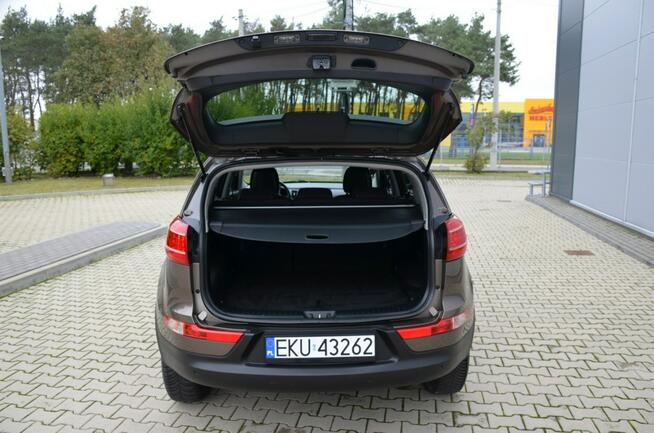 Kia Sportage Czarna Zarejestrowana 1.6GDI 135KM Serwis Navi Skóra Parktronik Alu