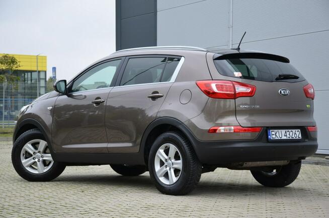 Kia Sportage Czarna Zarejestrowana 1.6GDI 135KM Serwis Navi Skóra Parktronik Alu