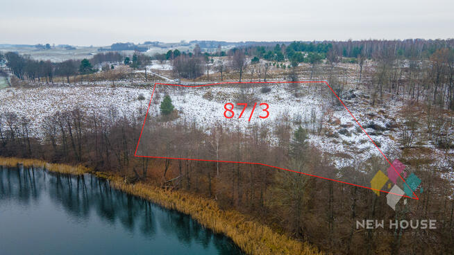 Atrakcyjna działka z potencjałem, linia brzegowa