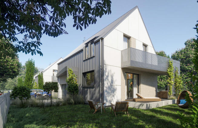 NOWOCZESNY DOM > 119,5 m2 > W OTOCZENIU ZIELENI