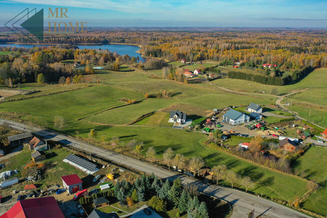Działka pod budowę domu w Bagienicach k.Mrągowa