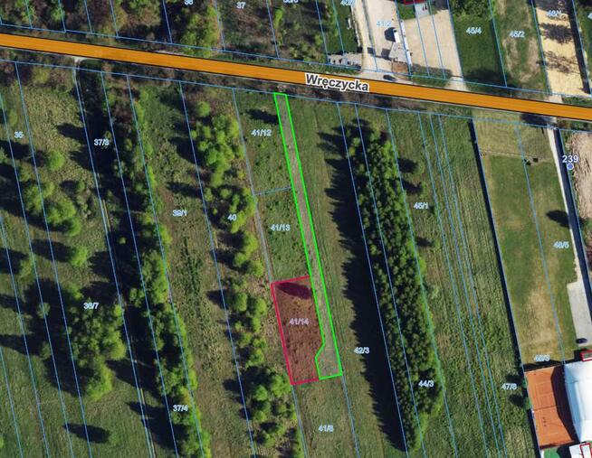 Działka budowlana Częstochowa Lisiniec, Wręczycka
