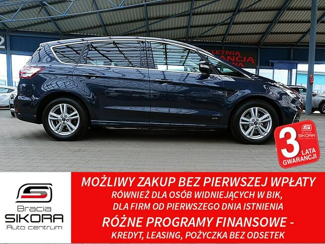 Ford S-Max 4x4 7osób PANORAMA+Skóra+Led+ACC GWARANCJA 1wł Kraj Bezwypadkowy F23%