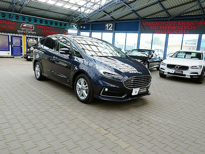 Ford S-Max 4x4 7osób PANORAMA+Skóra+Led+ACC GWARANCJA 1wł Kraj Bezwypadkowy F23%