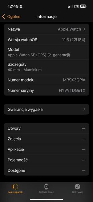 Apple Watch SE (2gen) GPS 40mm