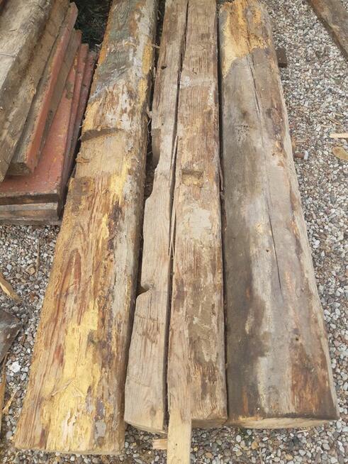 Stare belki poniemieckie Deski Belka Różne Dł. 2m 1m 8 sztuk