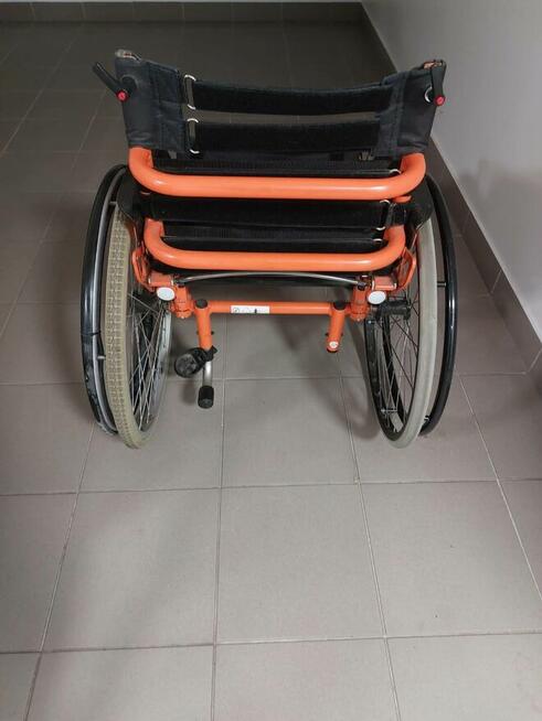 wózek inwalidzki-Tornado lekki z systemem szybkiego demonta