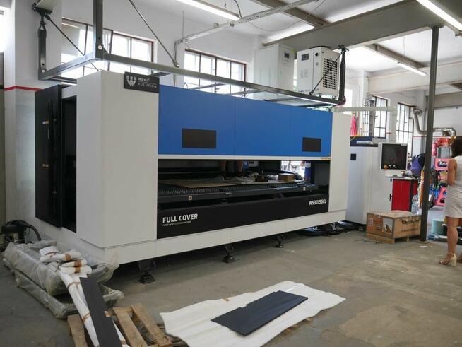 Wycinarka Laserowa Fiber Ploter CNC do blachy 3015GCL 3kW