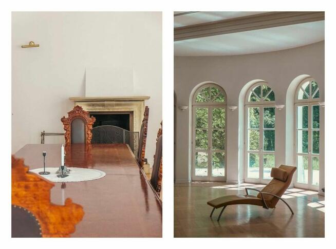 Konstancin- willa z basenem, ogrodem w strefie A