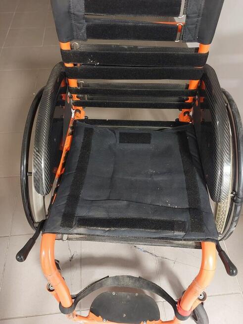 wózek inwalidzki-Tornado lekki z systemem szybkiego demonta