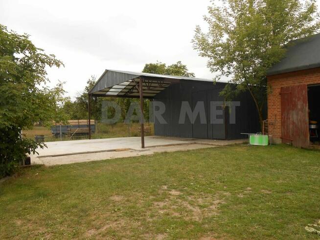 Hala Garaż Wiata Konstrukcja Stalowa Projekt Dar Met