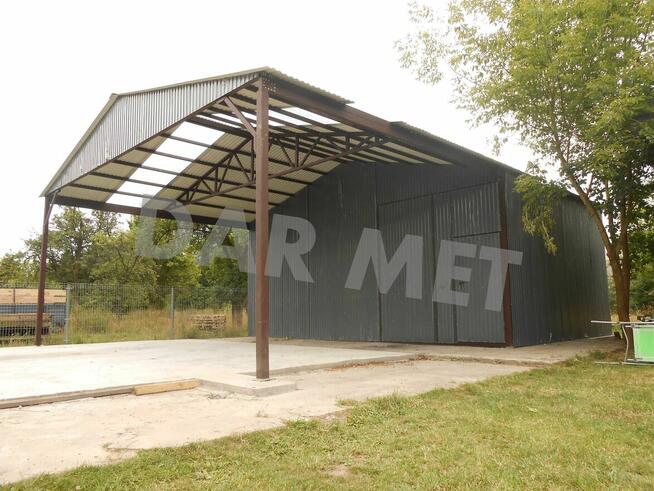 Hala Garaż Wiata Konstrukcja Stalowa Projekt Dar Met