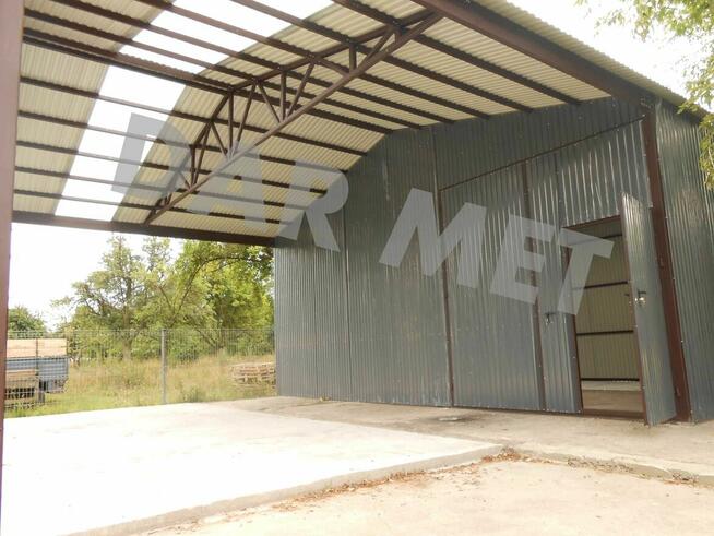 Hala Garaż Wiata Konstrukcja Stalowa Projekt Dar Met