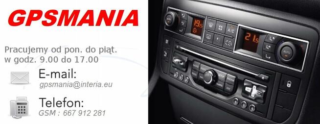 Radio RT6 RNEG2 Citroen Peugeot uszkodzona pamięć usterka