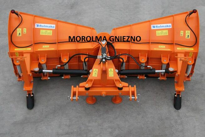 Pług śnieżny komunalny 3,0 m strzałka hydrauliczny ROLMAKO