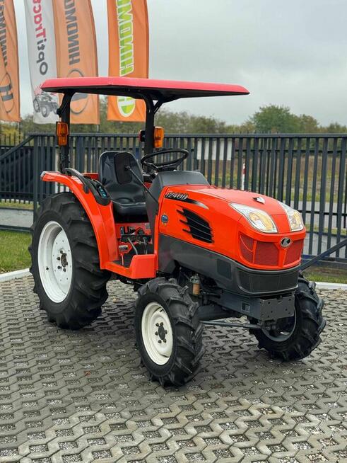 KUBOTA T240d,4X4,24hp, Manual, Wspom, Rewers, Zarejestrowany
