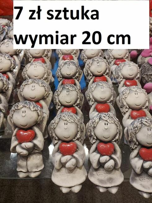 choinka gipsowa boże narodzenei skrzaty świąteczny