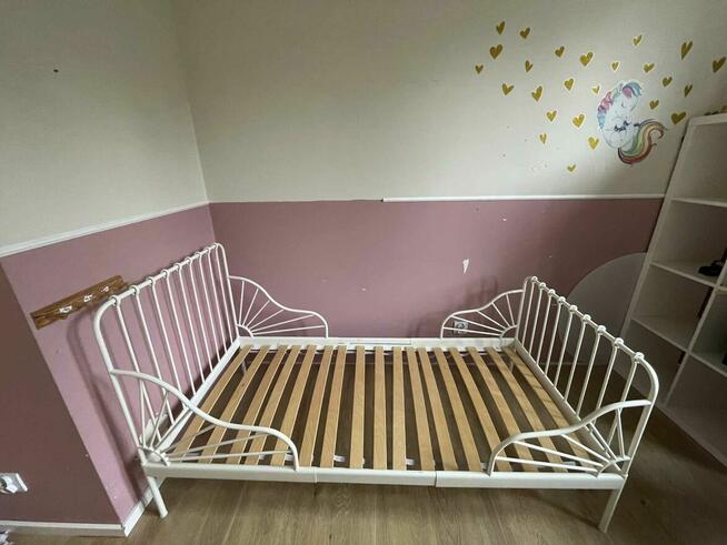 SPRZEDAM ŁÓŻKO IKEA MINNEN łóżko rosnące rama łóżka BIAŁY